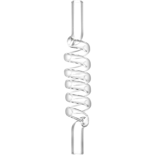 Cooling Glass Stem Mouthpiece for the POTV LOBO and ONE - Spiralled Cooling Airflow Path