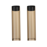 Individuelle Transporthülsen für Glasmundstücke des Arizer Solo 3 V2.0, schattierter Kunststoff, 70mm / 110mm Länge, 2er-Pack