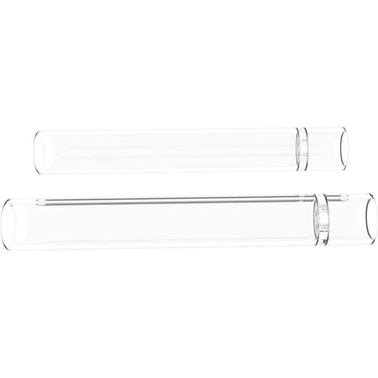 SHORT 70mm Glass Stem Mouthpieces for Arizer ArGo / ArGo SRT , Pack of 2