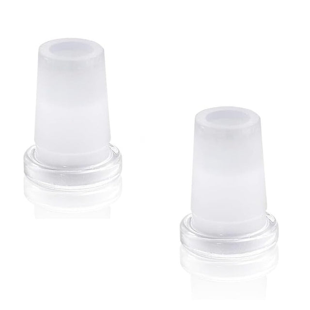 10/14 glass adapter with frosted 14mm male joint