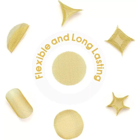 High Air Flow Brass Screens for POTV LOBO, Perfect Fit, Washable and Reusable, Pack of 50