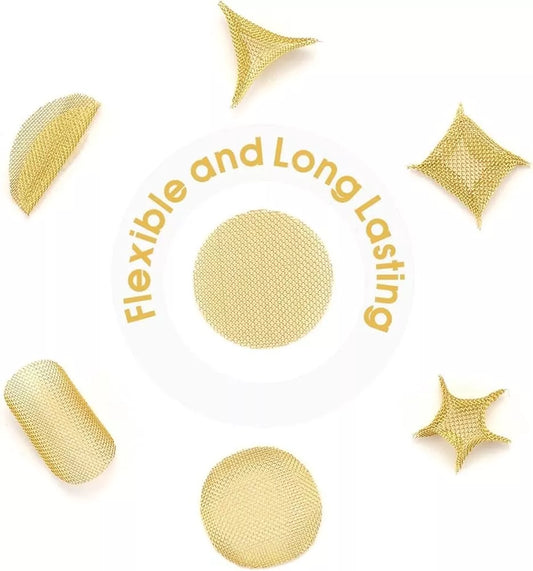 High Air Flow Brass Screens for POTV LOBO, Perfect Fit, Washable and Reusable, Pack of 50
