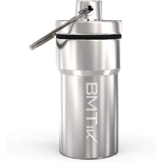 Discrete UV Herb Storage Jar (Medium Sized Airtight and Smell Proof Container Tube) Aircraft Grade Aluminium