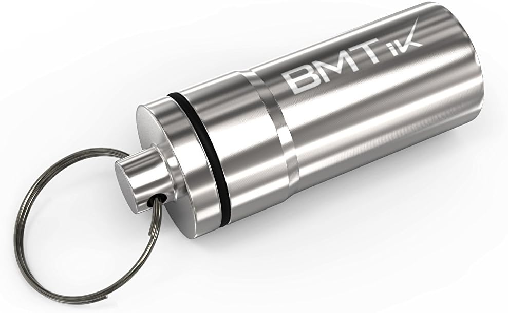 Mini-Containerkapsel, Silber, 3er-Pack