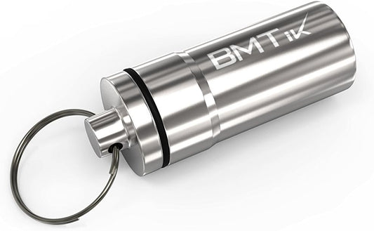 Mini-Containerkapsel, Silber, 3er-Pack