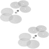 Normal Screen Set for Volcano Easy Valve Aroma Diffuser Spare Screen Set (6 Upper, 6 Lower Screens and 2 Nuts and 2 Washers) - Normal Mesh