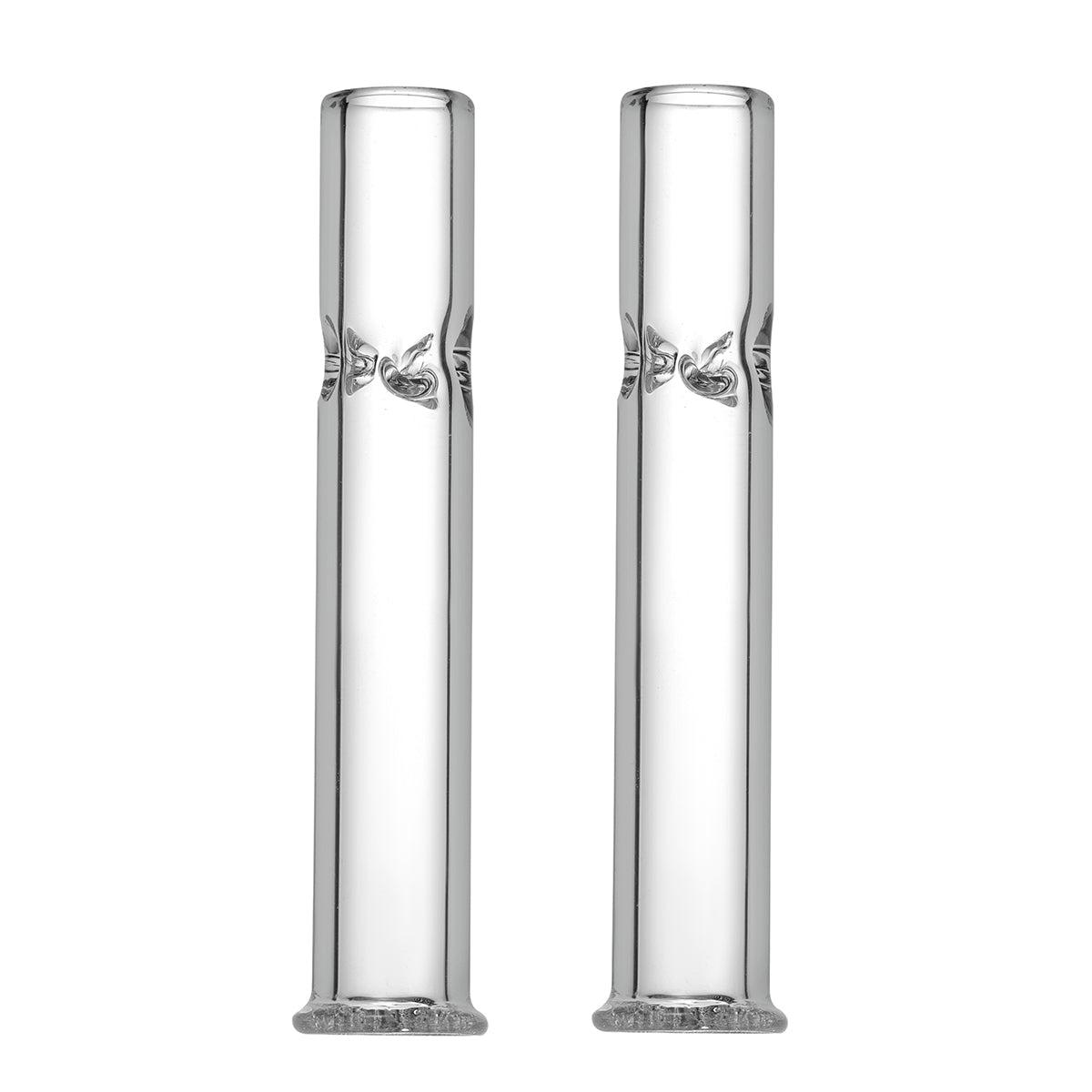 High Air Flow XL 70mm Glass Stem Mouthpieces for Arizer ArGo, Pack of 2
