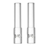 Arizer Solo 3 / Air 2 Max Hochluftstrom-Glasmundstück – kurz 70 mm, extra dickes Glas, 2er-Pack
