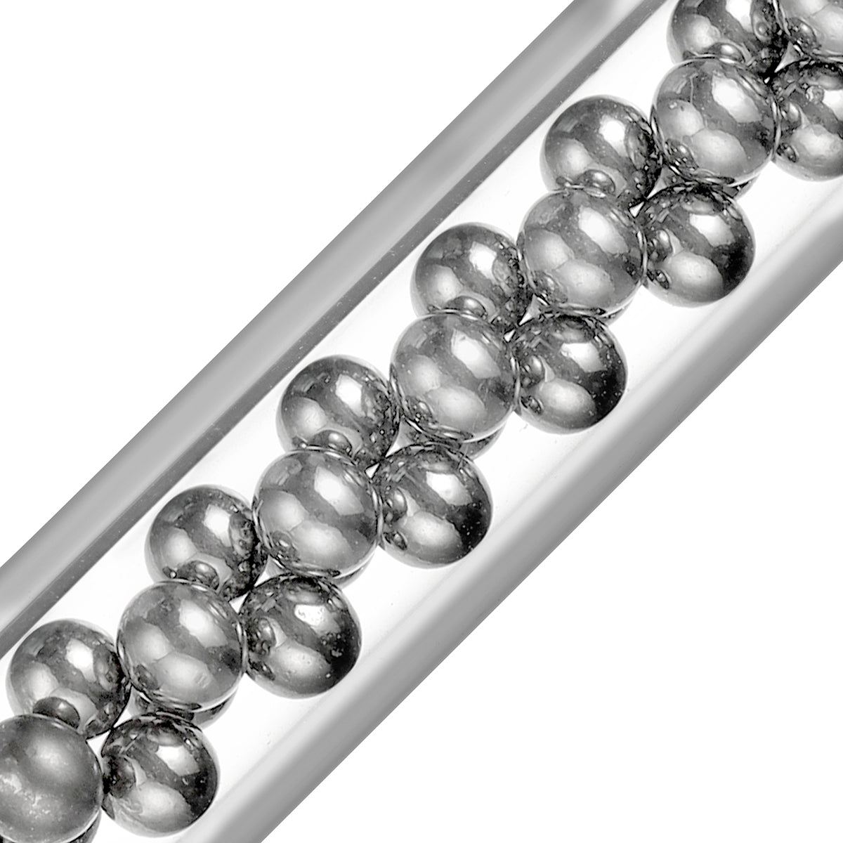 Slim Stainless Steel Metal Balls Super Cooling Mouthpiece Body Stem for Dynavap Tips, Pack of 2