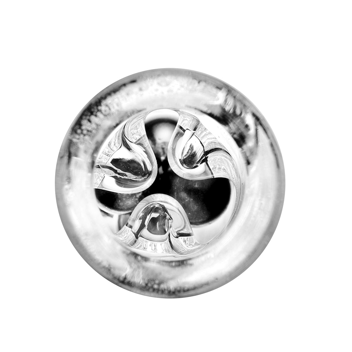 Slim Stainless Steel Metal Balls Super Cooling Mouthpiece Body Stem for Dynavap Tips, Pack of 2