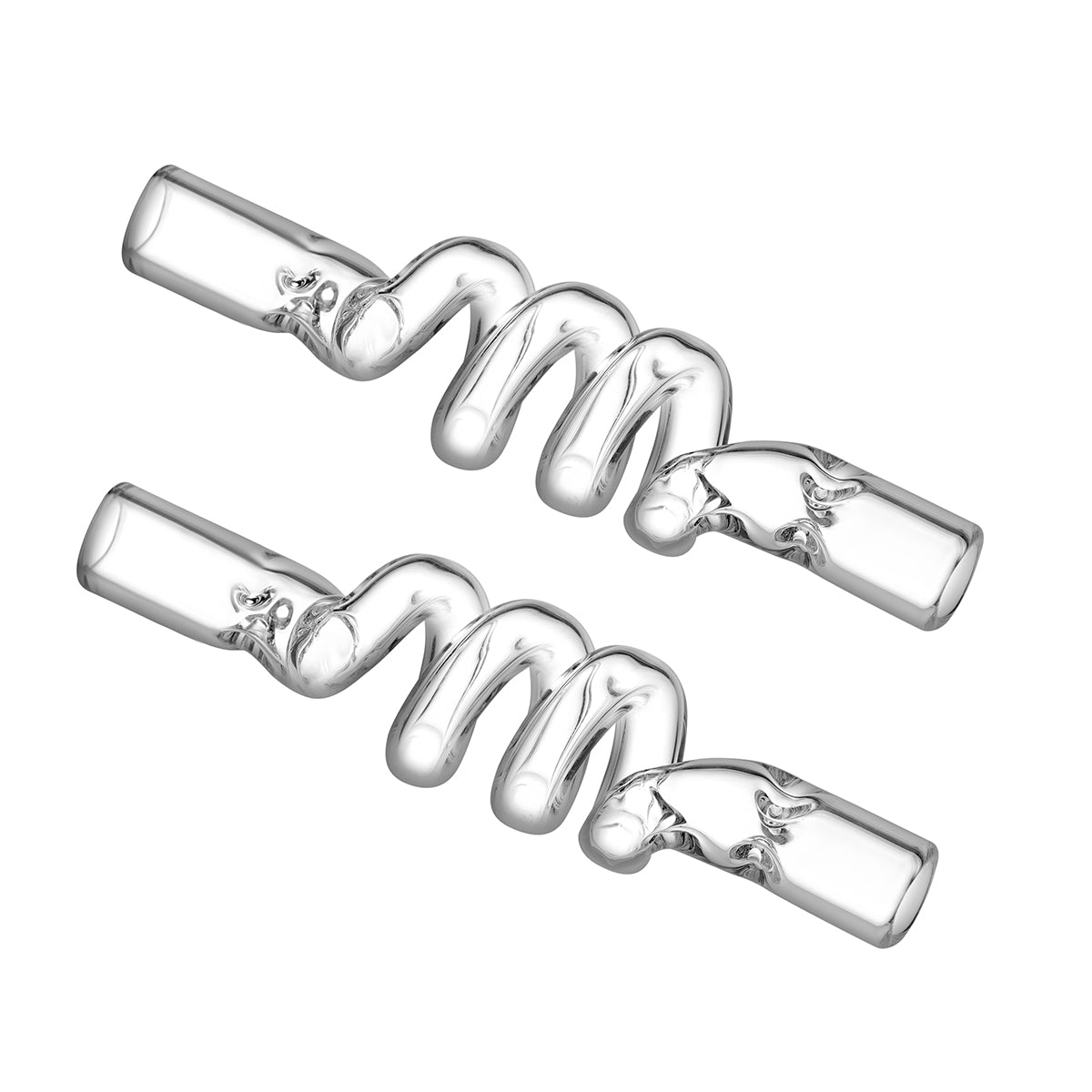 Spiralled Cooling Stem for Dynavap, Cooling Mouthpiece Body Stem for Dynavap Tips, Pack of 2