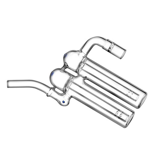 XL Double Barrel Water Bubbler Attachment for the Arizer Solo 3 and Arizer Air Max - Serious Cooling