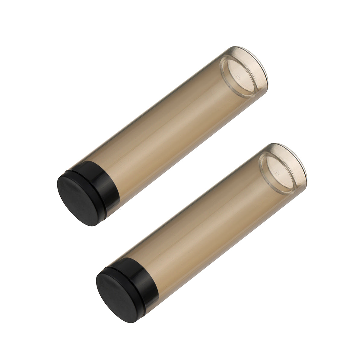 Custom Travel Tubes for Arizer Solo 3 V2.0 Glass Stems, Shaded Plastic, 70mm Length, Pack of 2