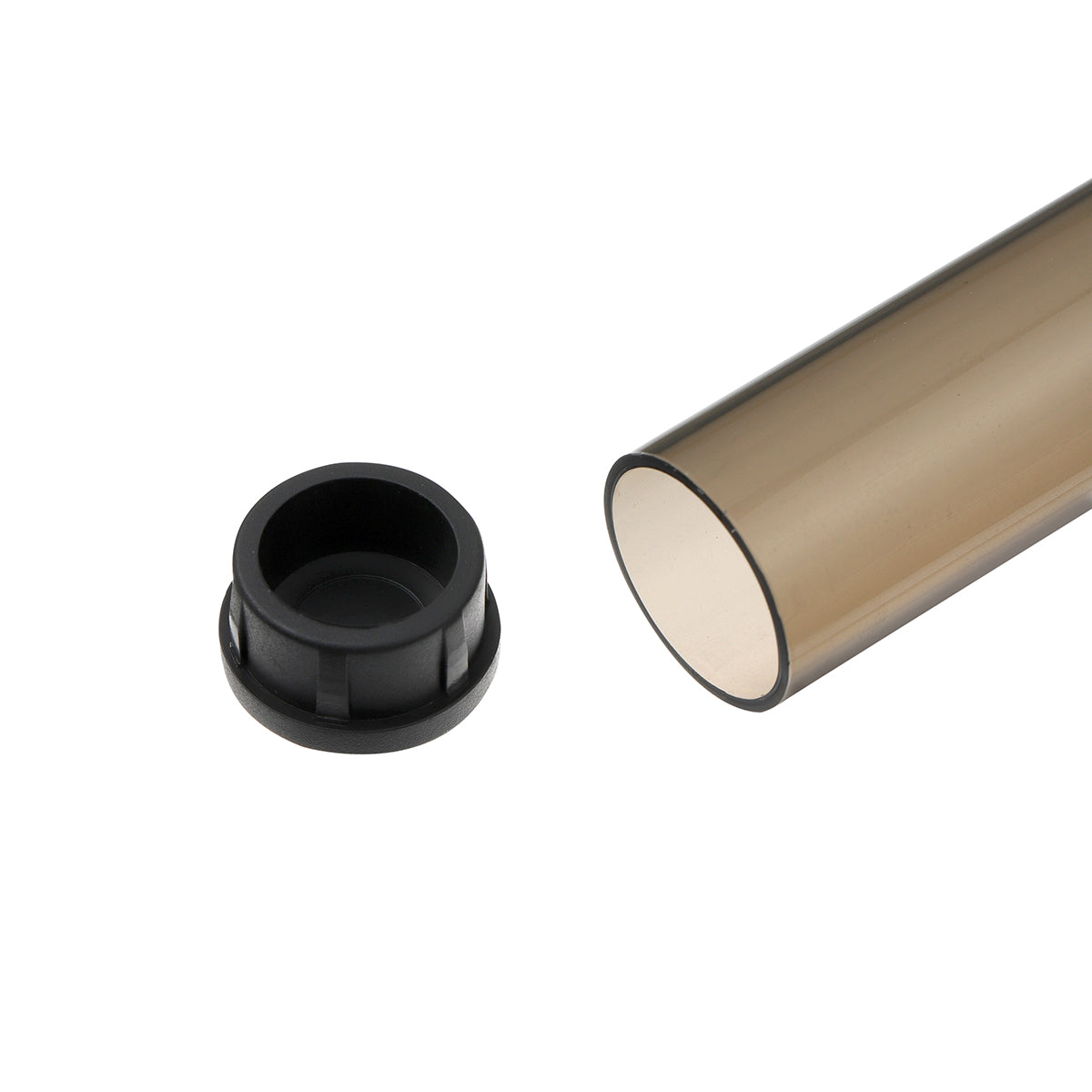 Custom Travel Tubes for Arizer Solo 3 V2.0 Glass Stems, Shaded Plastic, 110mm Length, Pack of 2