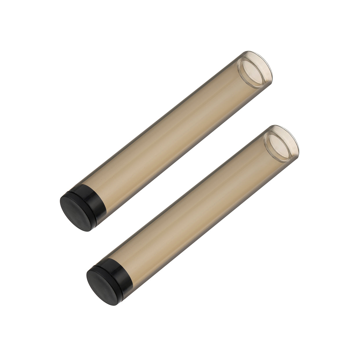 Custom Travel Tubes for Arizer Solo 3 V2.0 Glass Stems, Shaded Plastic, 110mm Length, Pack of 2
