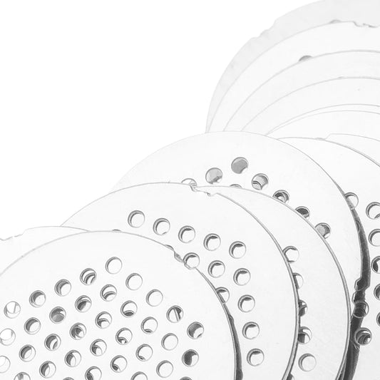 Reusable Filter Screens for POTV LOBO and ONE Vaporisers - Push to Fit - Easy to Remove - Washable and Reusable, Stainless Steel, Pack of 20.