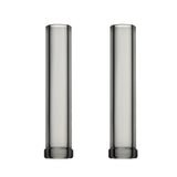 Kurzes getöntes schwarzes Glasmundstück für XMAX V3 Pro und V4 Pro, 60 mm, 2er-Pack