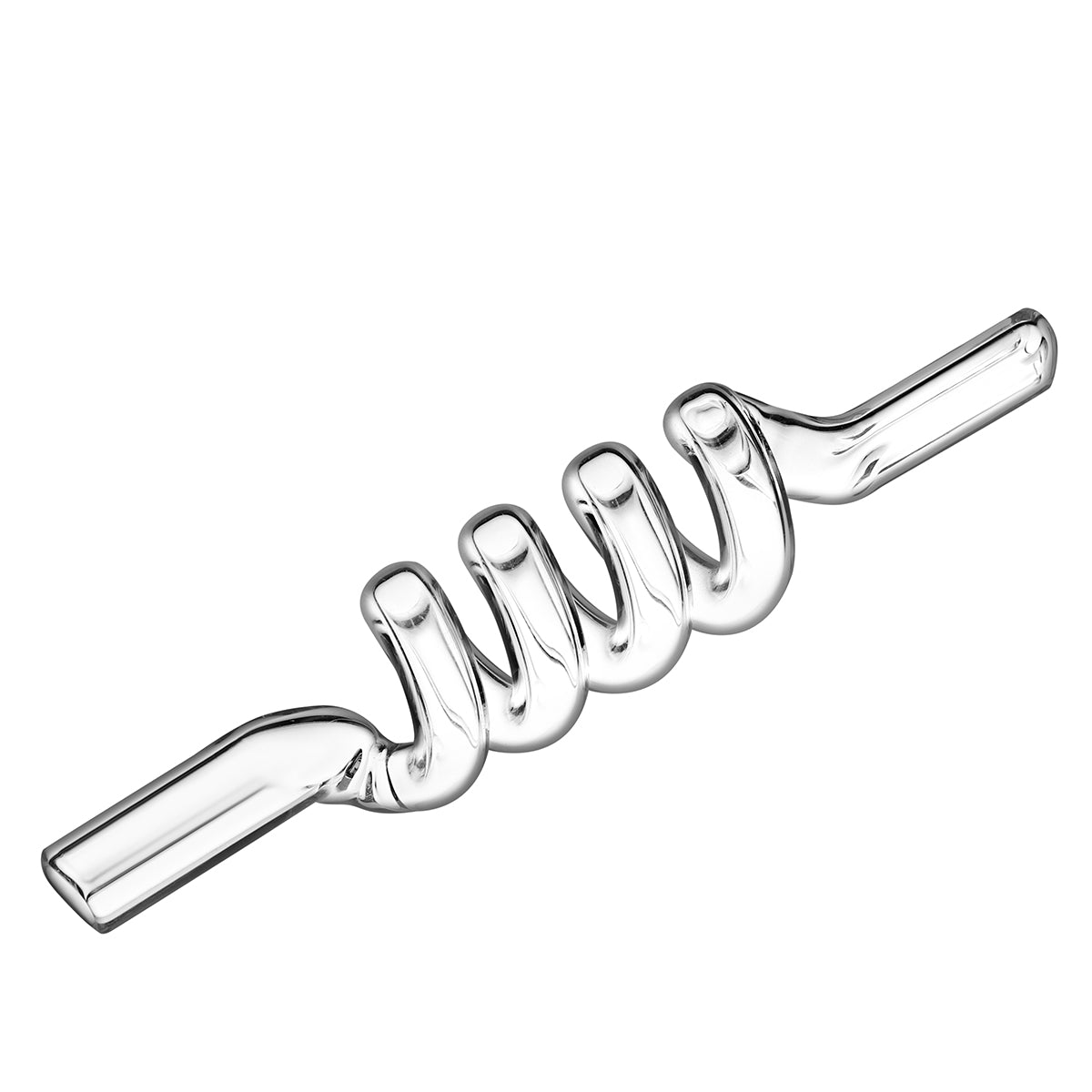 Spiralled Glass Cooling Stem Mouthpiece for LimeLight Frolic, 110mm