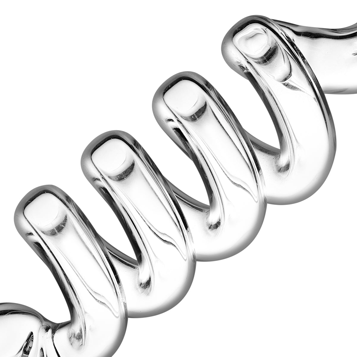 Spiralled Glass Cooling Stem Mouthpiece for LimeLight Frolic, 110mm