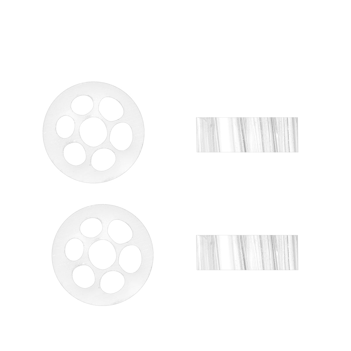 Stem Backspacer for Arizer ArGo / ArGo SRT Glass Tubes, 3mm Variety Spacer, Pack of 4