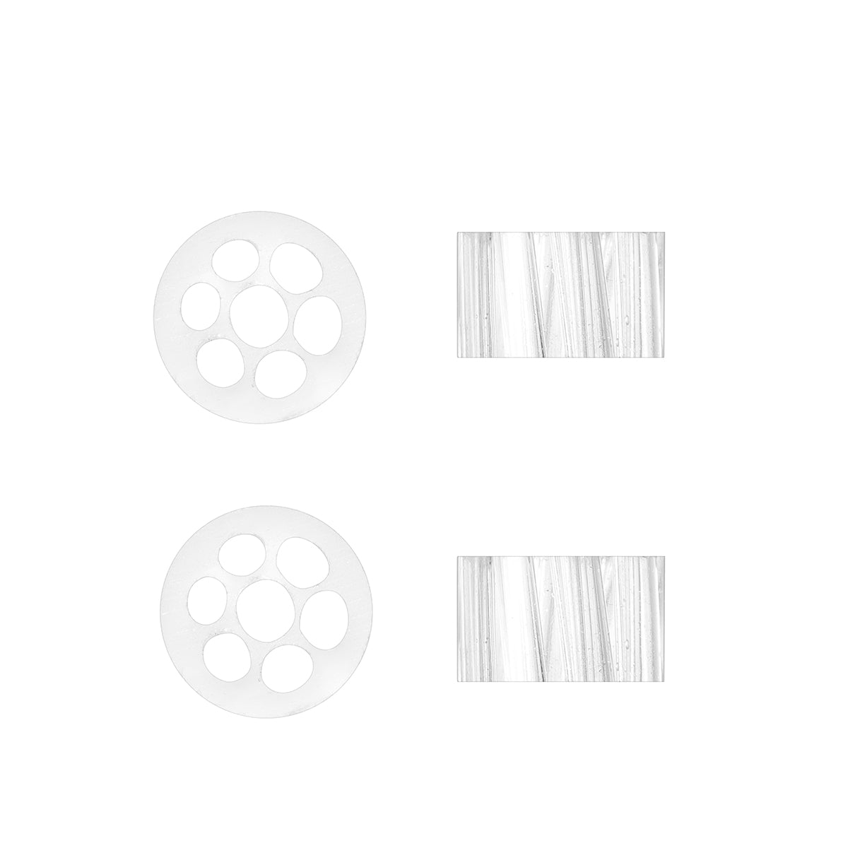 Stem Backspacer for Arizer ArGo Glass Tubes, 5mm Variety Spacer, Pack of 4