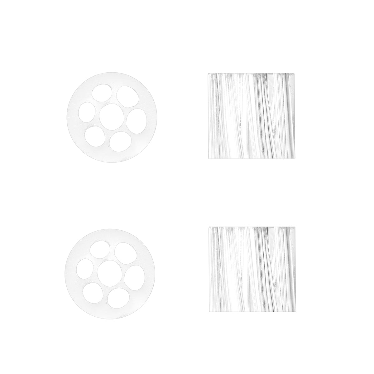 Stem Backspacer for Arizer Solo 2, 3 and Air Glass Tubes, 10mm Variety Spacer, Pack of 4