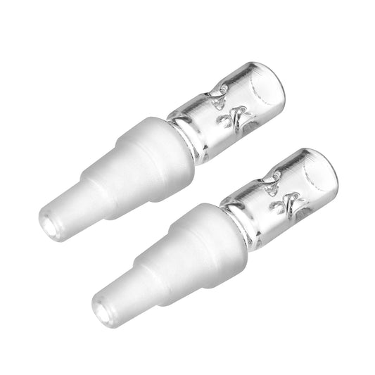 Water Tool Adapter Stem WPA for Arizer Solo 3, Air 2 Max – 70mm, High Air Flow, Fits 10mm/14mm/18mm, Ultra Thick Glass, Pack of 2