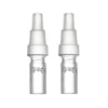 Arizer Solo 3 / Air 2 Max Wasserfilteradapter (WPA) – 70 mm Glasmundstück mit hohem Luftstrom, tiefer XL Füllung, passt auf 10 mm / 14 mm / 18 mm Anschlüsse, 2er-Pack