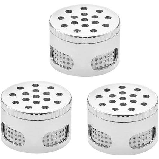 XL Dosing Capsules for Arizer Solo 3 and Air Max Glass Stem, IN CHAMBER Metal Dosing Capsule, Pack of 3