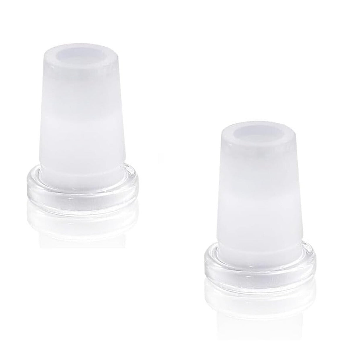 Glasadapter 10/14 mit mattiertem 14mm-Außenschliff (male)