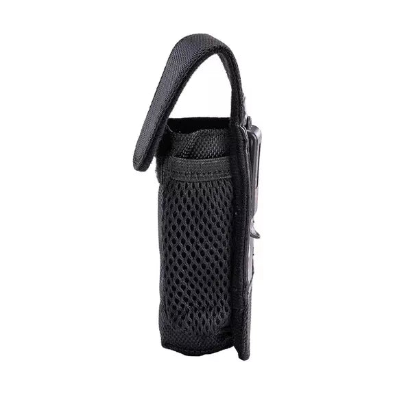Carry Case Holder for Arizer Air, Air 2, Air MAX and Air SE - Leather Back, Belt Clip, Side Pockets for Batteries/Stems