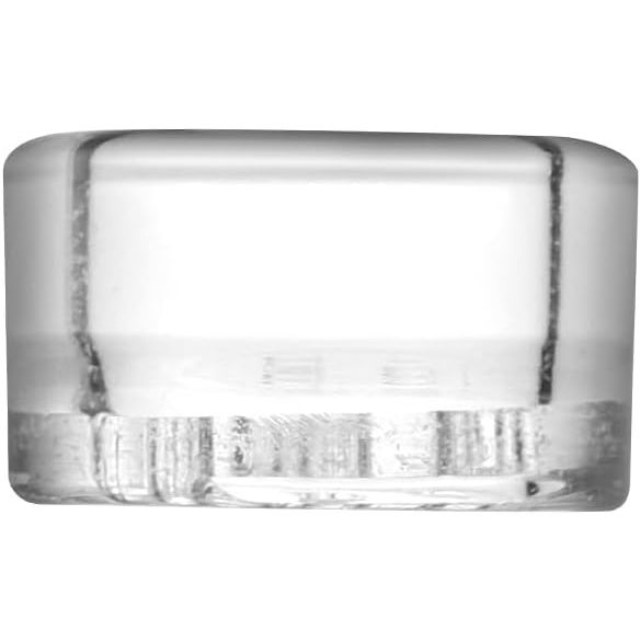 Glass dosing capsule – side profile of a single capsule, for TinyMight 2 and TinyMight 1